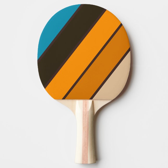 Raquete De Ping Pong Listras Negras Espresso Drift Negrito (Frente)