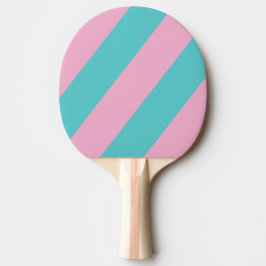 Raquete De Ping Pong Listras Ousadas do Retro South Beach