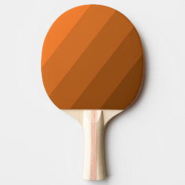 Raquete De Ping Pong Listras Ousadas em Azul Turquesa Desértico