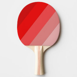 Raquete De Ping Pong Listras Ousadas Fade Carmesim