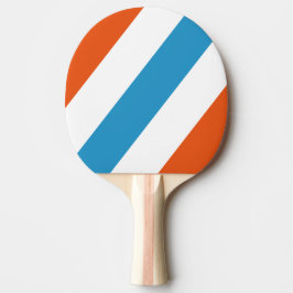 Raquete De Ping Pong Listras Ousadas Nostálgicas de Verão