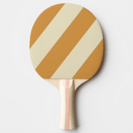 Raquete De Ping Pong Listras Ousadas Retro Moss