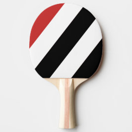 Raquete De Ping Pong Listras Ousadas Zebra Urbano Retrô