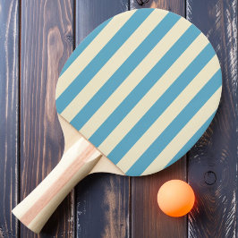 Raquete De Ping Pong Listras Polo Cor Aqua Sky