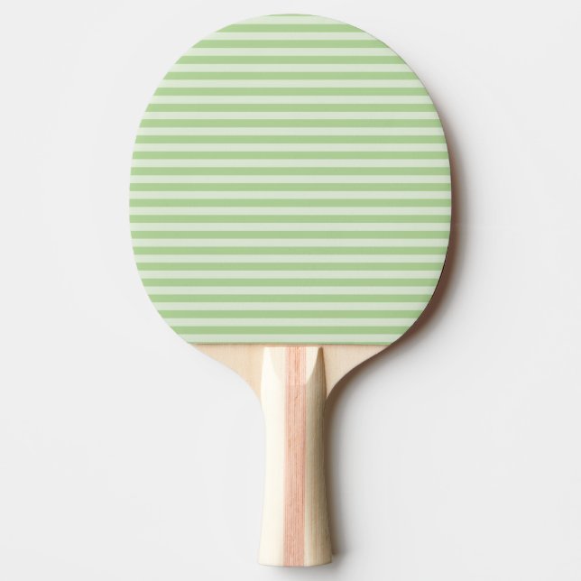 Raquete De Ping Pong Listras Verdes (Frente)
