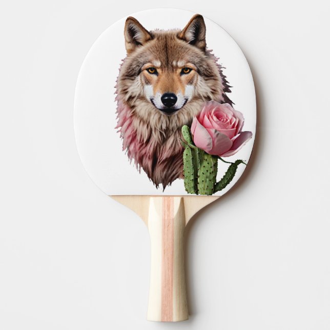 Raquete De Ping Pong Lobo Um (Frente)
