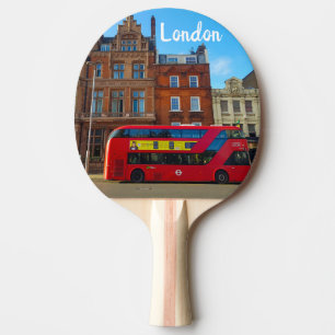 Raquete De Ping Pong London England Excelente UK Architecture Bus