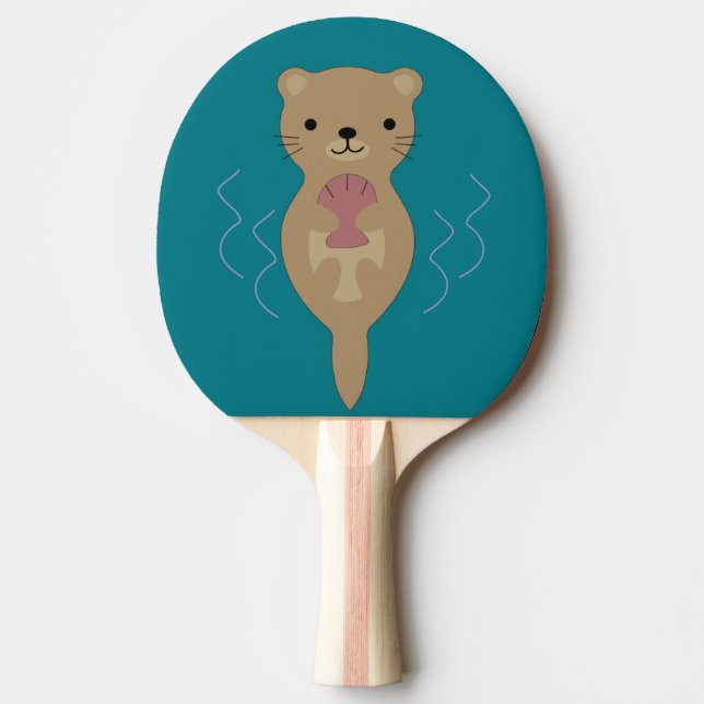 Raquete De Ping Pong Lontra Cuja (Frente)