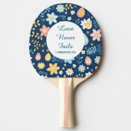 Raquete De Ping Pong Love Never Fails Ping Pong Paddle