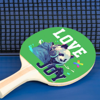 Raquete De Ping Pong LOVE × PANDA - Custom