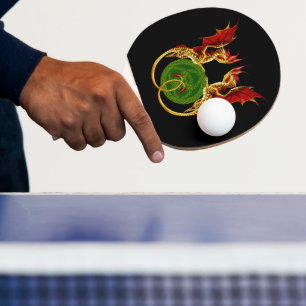 Raquete De Ping Pong Lua E Dragões Do Crescente Celular