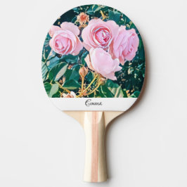 Raquete De Ping Pong luxe romantic flowers botanical wallpaper