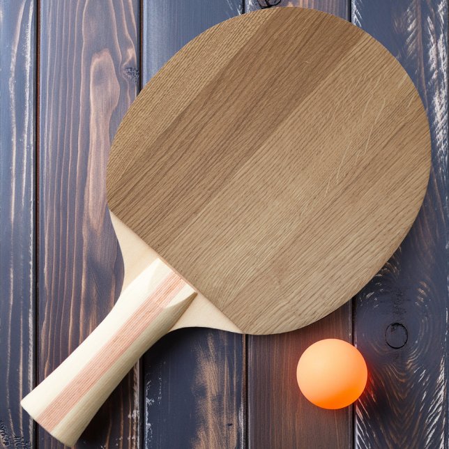 Raquete De Ping Pong Madeira de Bétula Clara (Criador carregado)
