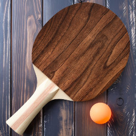 Raquete De Ping Pong Madeira de cereja antiga