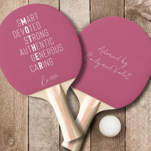 Raquete De Ping Pong Mãe palavras cruzadas mãe modernas e poeirentas ro