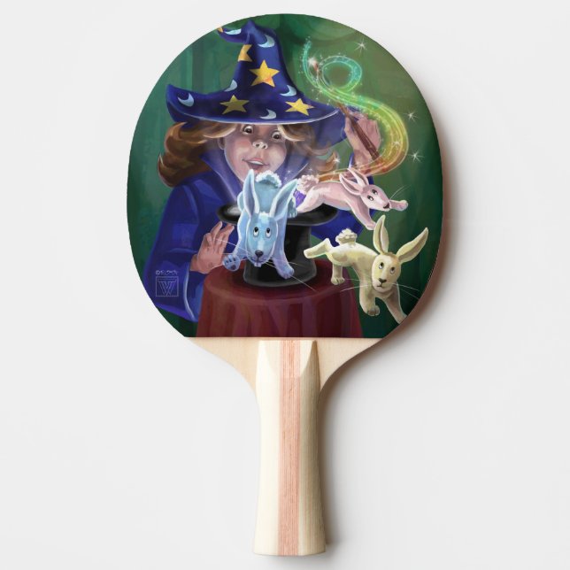 Raquete De Ping Pong Magic Act (Frente)
