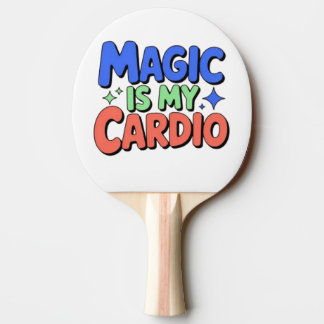 Raquete De Ping Pong Magic Is My Cardio – Funny Witchy Ping Pong Paddle