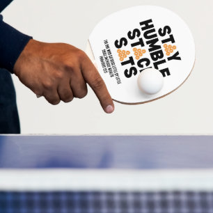Raquete De Ping Pong MANTENHA O HUMBLE STACK SATS Crypto