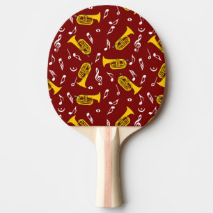 Raquete De Ping Pong *Marching Baritone Music Notes