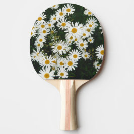 Raquete De Ping Pong Margarida Branca de Oxeye, Moon Daisy Meadow