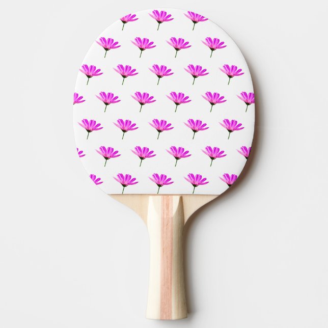 Raquete De Ping Pong Margarida Rosa (Frente)