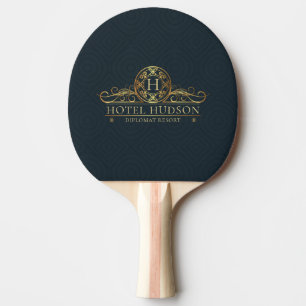 Raquete De Ping Pong Material de Marketing do Resort Hotel Luxury
