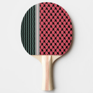 Raquete De Ping Pong Melancia palestiniana Hatta Keffiyeh Kufiya Folk