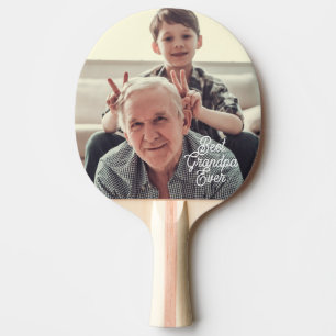 Raquete De Ping Pong Melhor Avô de Todos os Tempos Foto Script Personal