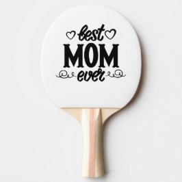 Raquete De Ping Pong Melhor Mãe Nunca