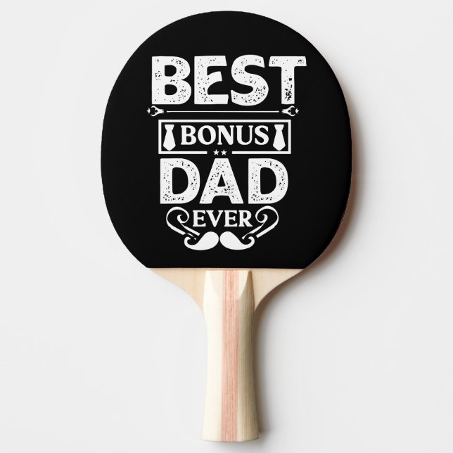 Raquete De Ping Pong Melhor Pai de Bônus Nunca (Frente)