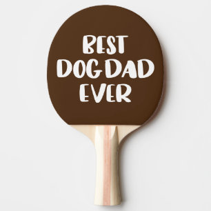 Raquete De Ping Pong Melhor Pai De Cão Nunca