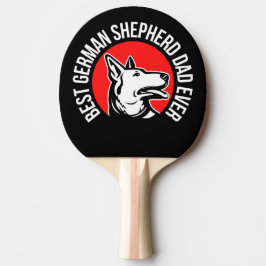 Raquete De Ping Pong Melhor Pai de German shepherd