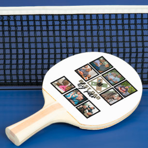 Raquete De Ping Pong Melhor Pai Do Dia de os pais Personalizado Por Col