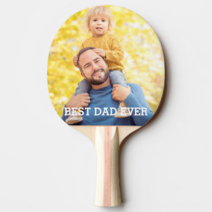 Raquete De Ping Pong Melhor Pai Personalizado Nunca