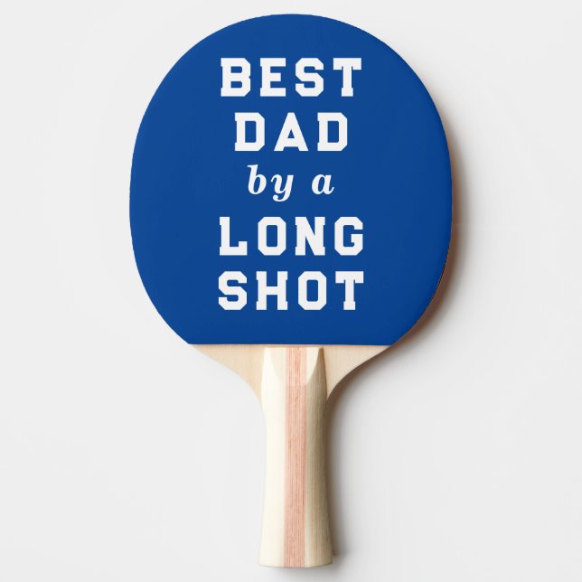 Raquete De Ping Pong Melhor Presente para Pai (Frente)
