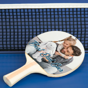 Raquete De Ping Pong Melhor sobreposição de fotos de Dia de os pais per
