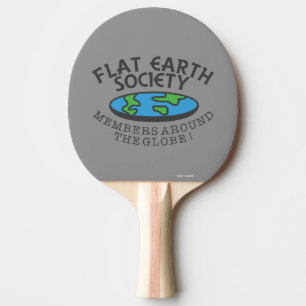 Raquete De Ping Pong Membros lisos da sociedade da terra ao redor do