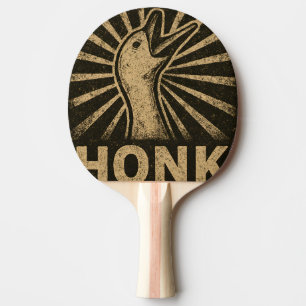 Raquete De Ping Pong Meme Galinha do Pato Engraçado Honk Goose