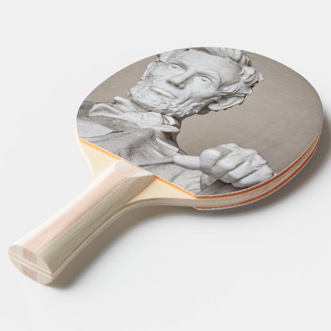 Raquete De Ping Pong Memorial Lincoln (Verso inclinado)