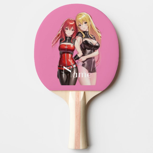Raquete De Ping Pong Meninas bonitas Animam Thunder_Cove (Frente)