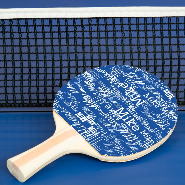 Raquete De Ping Pong Mesa Paddle com nome (Insitu)