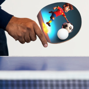 Raquete De Ping Pong "Meta Bound: The Animated Boy's Perfect Kick"