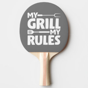 Raquete De Ping Pong Meu Grill Meu Regimento