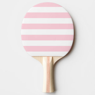 Raquete De Ping Pong Milhares de Pink e White Stripes