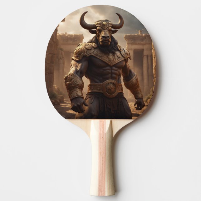 Raquete De Ping Pong Minotauro (Frente)