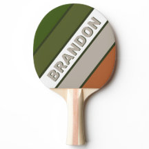 Misty Grove Bold Striped com Nome