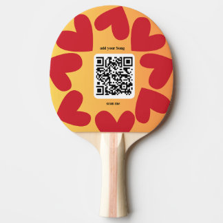 Raquete De Ping Pong Mit personalisierten Song per QR-code