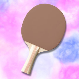 Raquete De Ping Pong Mocha Mousse Trendy Sólido Elegante