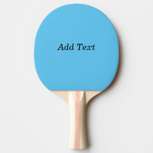 Raquete De Ping Pong Modelo de adição de texto personalizado