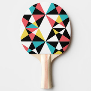 Raquete De Ping Pong Moderno, colorido, divertido, tendências, padrão g